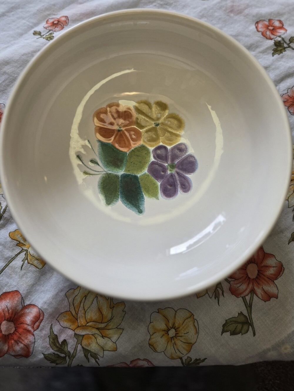 Vintage Franciscan Earthenware Large Serving Bowl 72-72 Made in the USA